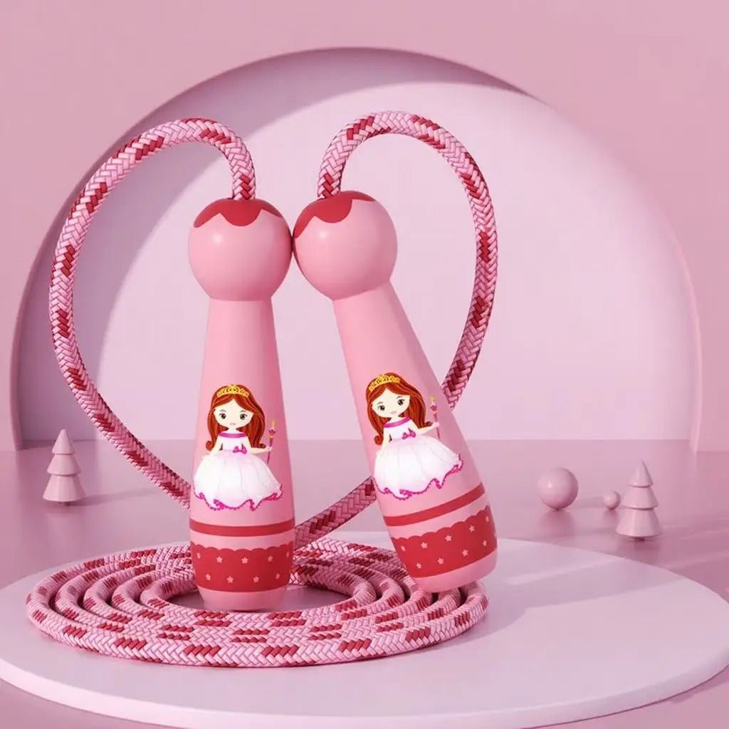 CORDE A SAUTER ENFANT | Kidsjump™ -Rose