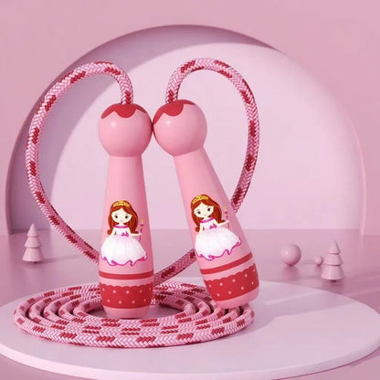 CORDE A SAUTER ENFANT | Kidsjump™ -Rose