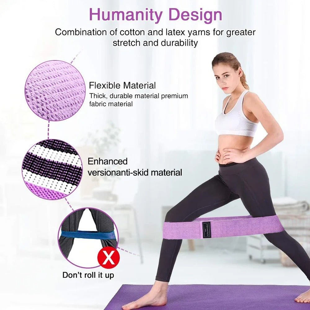 Bandeau élastique musculation | Bandeau trois puissances - Mood of training