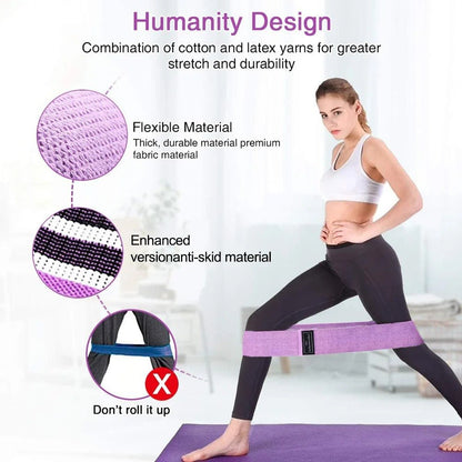 Bandeau élastique musculation | Bandeau trois puissances - Mood of training