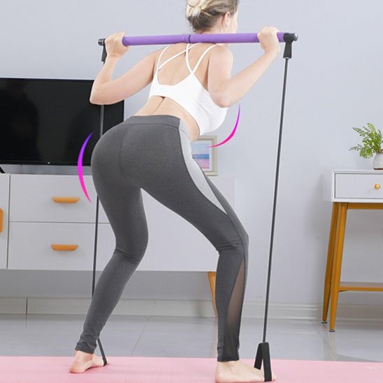 Élastique musculation | squat barre - Mood of training